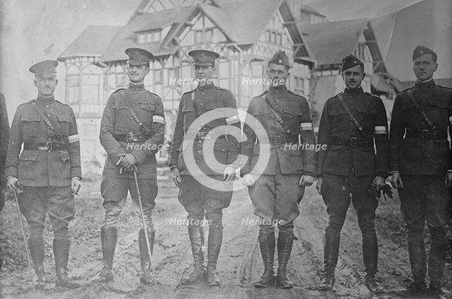 General C.D. Rhoades at Spa, 1918 or 1919. Creator: Bain News Service.