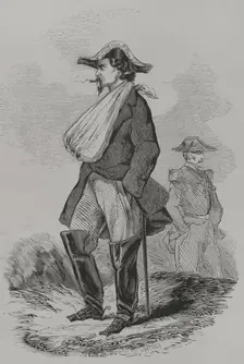 General Canrobert at the Battle of Inkermann (5 November 1854), 1856. Creator: Martinez