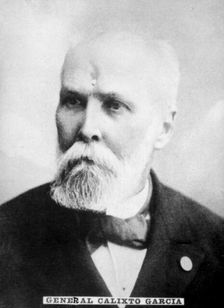 General Calixto Garcia Iniguez (1839-1898), general during the Cuban War for Independence, c1910
