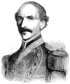 General Castro, President (ad interim) of Venezuela, 1858. Creator: Unknown