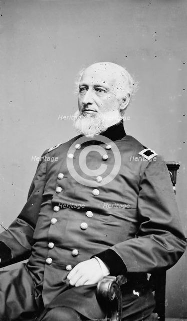 General Catharinus Putnam Buckingham from Ohio, between 1855 and 1865. Creator: Unknown.