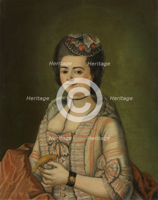 General Catherine Therese Vedastine Le Normand de Bretteville, between 1770 and 1790. Creator: Unknown.