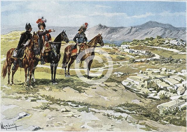General Chabot before the battle of Nicopolis, 1798, 1894.