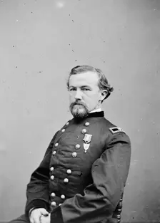 General Charles Ewing, US Army, between 1855 and 1865. Creator: Unknown