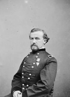 General Charles Ewing, US Army, between 1855 and 1865. Creator: Unknown