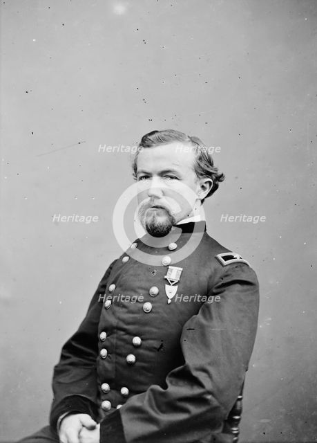 General Charles Ewing, US Army, between 1855 and 1865. Creator: Unknown.
