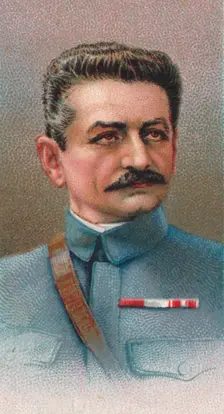 General Charles Emmanuel Marie Mangin (1866-1925), French general during World War I, 1917