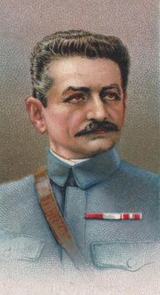 General Charles Emmanuel Marie Mangin (1866-1925), French general during World War I, 1917