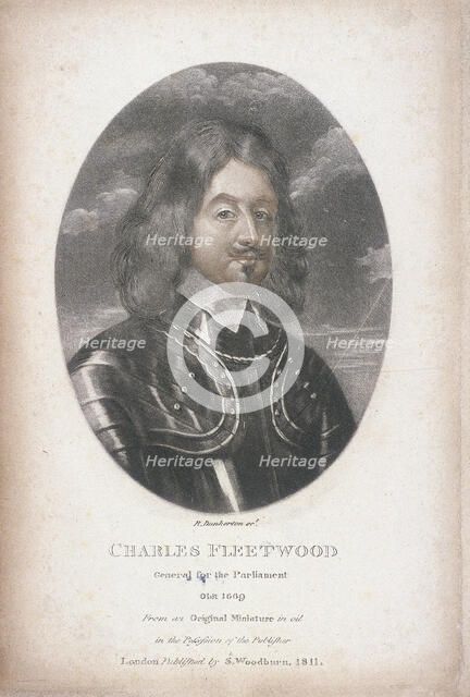 General Charles Fleetwood, (1811). Creator: Robert Dunkarton.