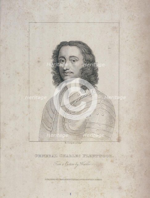 General Charles Fleetwood, (c1800). Creator: R Cooper.