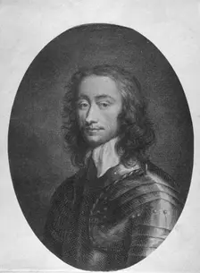 General Charles Fleetwood, Parliamentary soldier and politician, in armour, (c1750). Creator: Anon