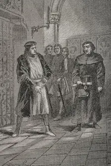 General Courts of the Crown of Aragon in Teruel, 1427, (1890). Creator: Joan Serra y Pausas