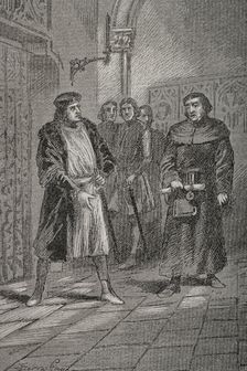 General Courts of the Crown of Aragon in Teruel, 1427, (1890). Creator: Joan Serra y Pausas