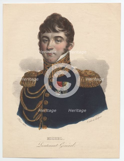 General Claude-Étienne Michel (1772-1815), 1835. Artist: Anonymous  