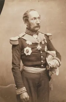 General D'Allonville, 1856. Creator: Nadar