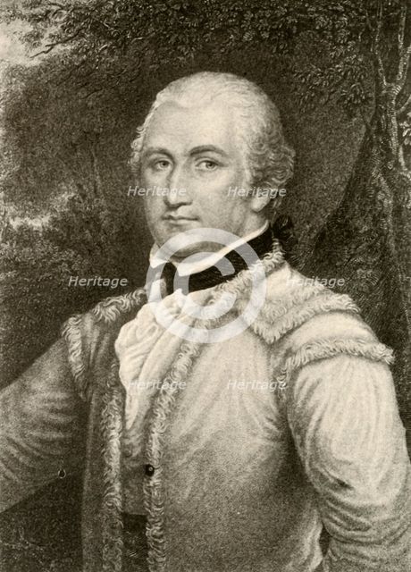 'General Daniel Morgan in a buckskin coat of the Virginia rangers', c1780, (1937). Creator: Unknown.