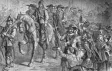 General Dalzell Entering Edinburgh July 1666, (c1880)