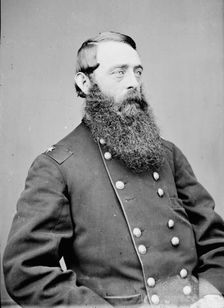 General David McMurtrie Gregg, US Army, between 1855 and 1865. Creator: Unknown