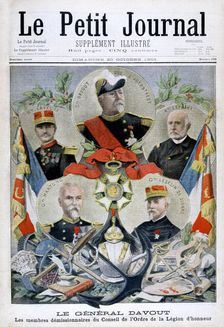General Davout and members of the Council of the Legion d'Honneur, 1901