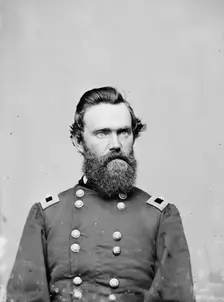 General E.W. Rice, US Army, between 1855 and 1865. Creator: Unknown