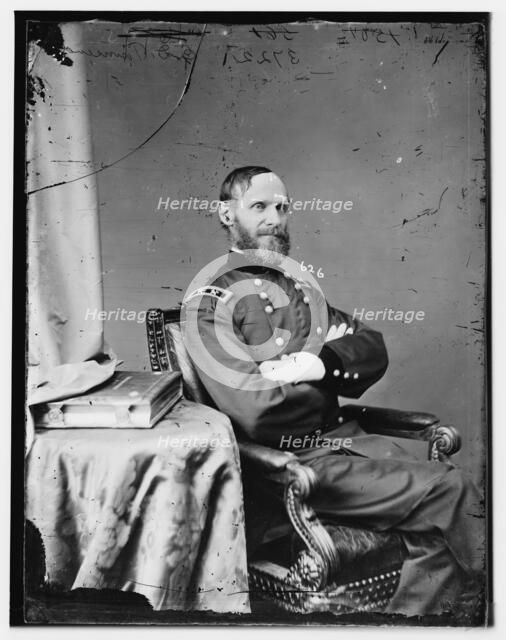 General Edward Davis Townsend, US Army, between 1860 and 1875. Creator: Unknown.