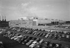 General Electric turbine plant, Schenectady, New York, 1949. Creator: Gottscho-Schleisner, Inc