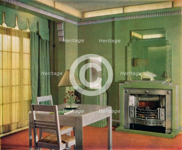General Electric Co's Showroom, 1933. Artist: Unknown.