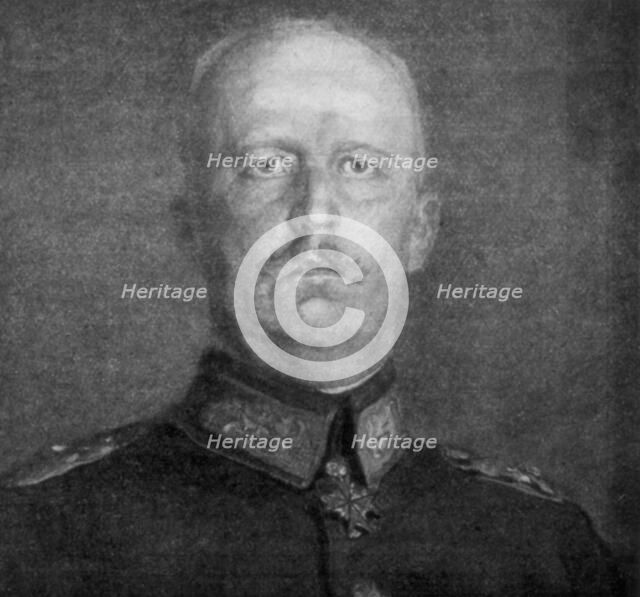 General Erich Ludendorff, German First World War general, 1926. Artist: Unknown