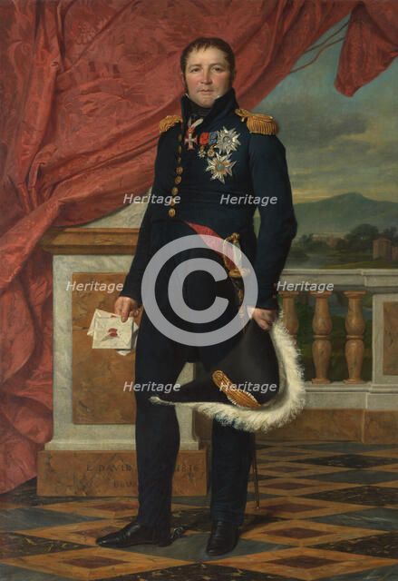 General Étienne-Maurice Gérard (1773-1852), 1816. Creator: Jacques-Louis David.