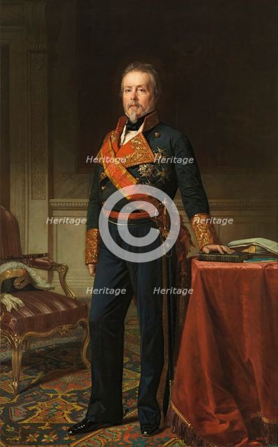 General Evaristo Fernández de San Miguel, Duke of San Miguel, between c1854 and c1856. Creator: Federico de Madrazo y Kuntz.