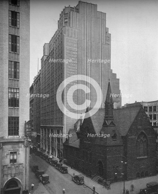 General exterior view, Gilbert Building, 205 West 39th Street, New York City, 1923. Artist: Unknown.