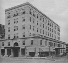 General exterior view, Greystone Hotel, Bedford, Indiana, 1923