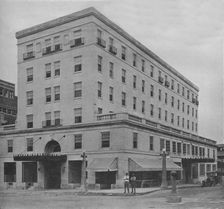 General exterior view, Greystone Hotel, Bedford, Indiana, 1923