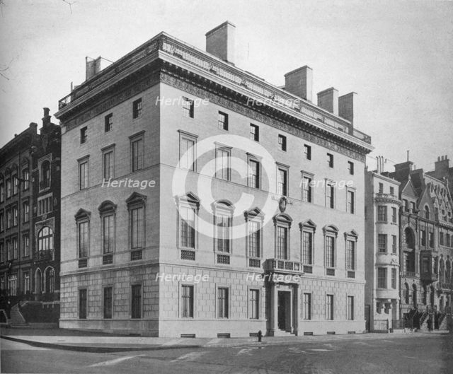 General exterior view, house of Mrs William Hayward, New York, 1922. Artist: Unknown.
