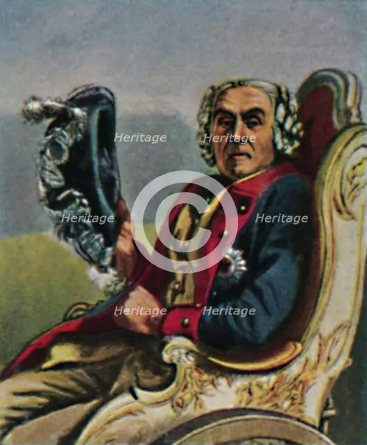 'General Fouqué 1698-1774. - Gemälde von Menzel', 1934. Creator: Unknown.