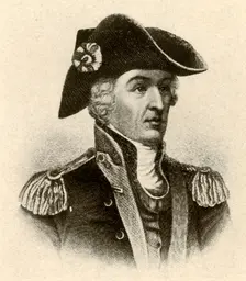 General Francis Marion, in coat with high collar and waistcoat c1770, (1937). Creator: Unknown