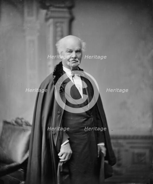 General Francis E. Spinner, (not in uniform) USA, between 1865 and 1880. Creator: Unknown.