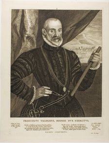 General Francisco Valdes, n.d. Creator: Cornelis de Visscher