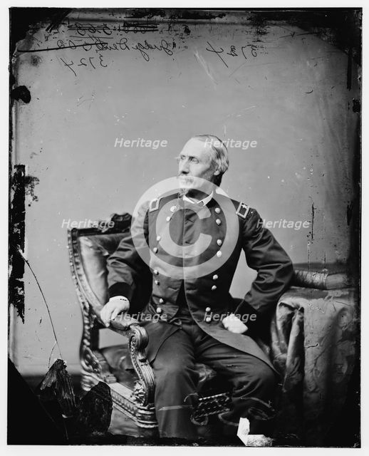 General Frederick Tracy Dent, US Army, between 1860 and 1875. Creator: Unknown.