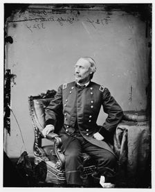 General Frederick Tracy Dent, US Army, between 1860 and 1875. Creator: Unknown