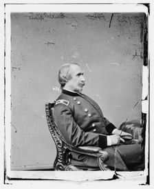 General Frederick Tracy Dent, US Army, between 1860 and 1875. Creator: Unknown
