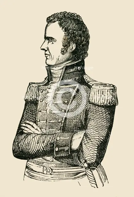 'General Gaines', 1849. Creator: Unknown.