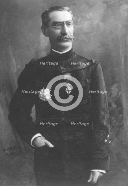 'General Gallieni', c1893. Artist: Eugene Pirou.