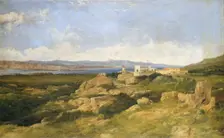 General Garibaldi's Residence at Caprera, 1865. Creator: Frederick Richard Lee