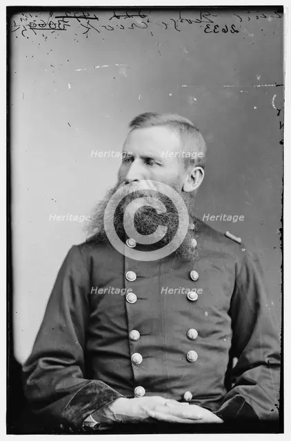 General George Crook, US Army, between 1870 and 1880. Creator: Unknown.
