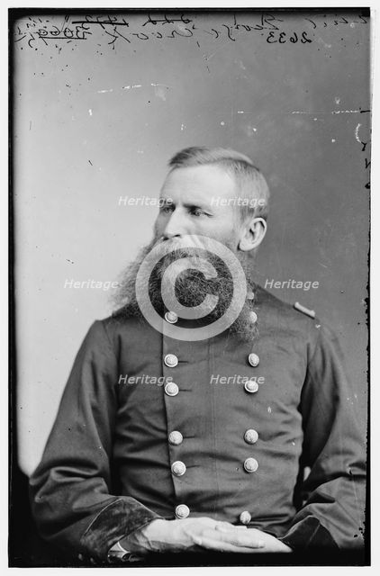 General George Crook, US Army, between 1870 and 1880. Creator: Unknown.