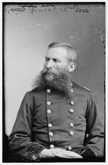 General George Crook, US Army, between 1870 and 1880. Creator: Unknown