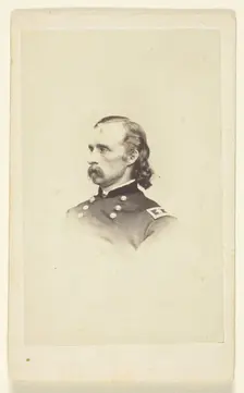 General George Armstrong Custer, 1860/76. Creators: Brady's National Photographic Portrait Galleries, Matthew Brady