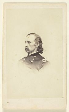 General George Armstrong Custer, 1860/76. Creators: Brady's National Photographic Portrait Galleries, Matthew Brady