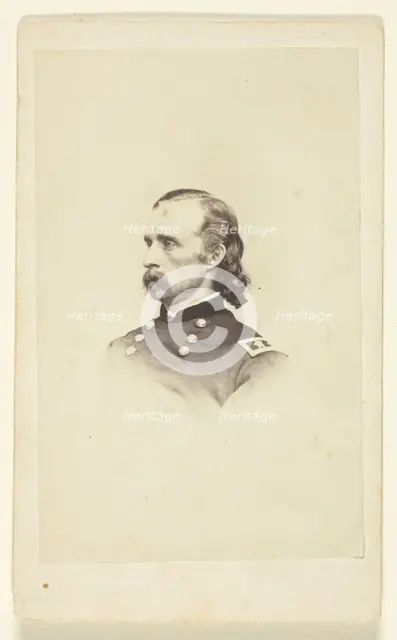 General George Armstrong Custer, 1860/76. Creators: Brady's National Photographic Portrait Galleries, Matthew Brady.